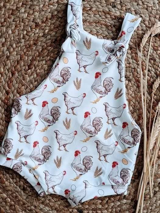 Salopette poule