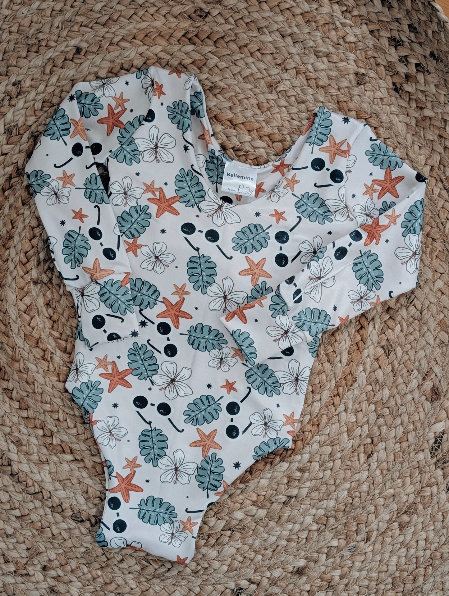 Maillot de bain fille rétro AVEC DÉFAUT